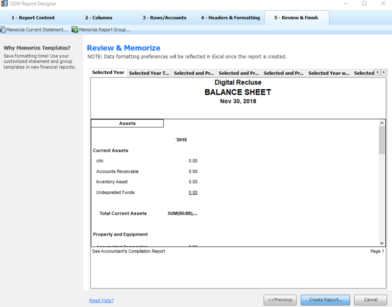 QuickBooks Portable File Statement Writer ebs Associates, Inc.